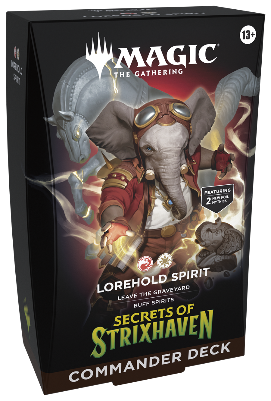 Magic: The Gathering - Secrets of Strixhaven Lorehold Spirit Commander Deck