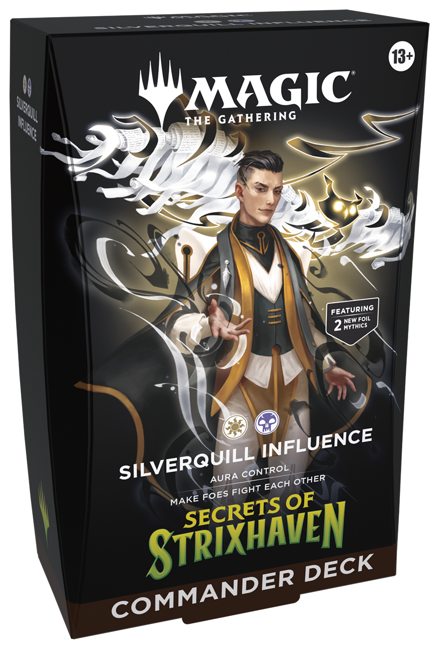 Magic: The Gathering - Secrets of Strixhaven Silverquill Influence Commander Deck