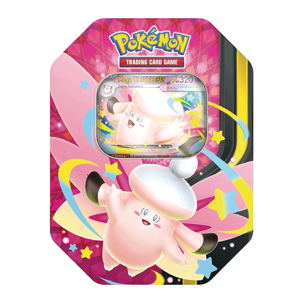 Pokemon TCG: Mega Moonlit Tin - Clefable