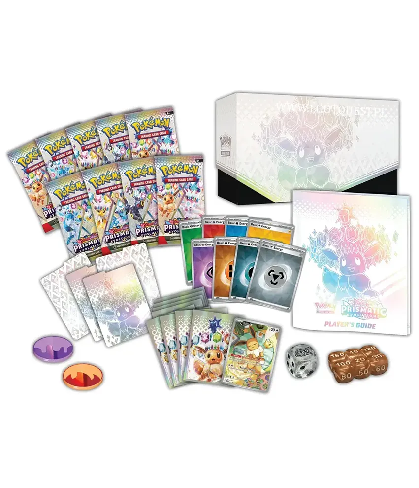 Pokémon TCG: Scarlet & Violet - Prismatic Evolution - Elite Trainer Box
