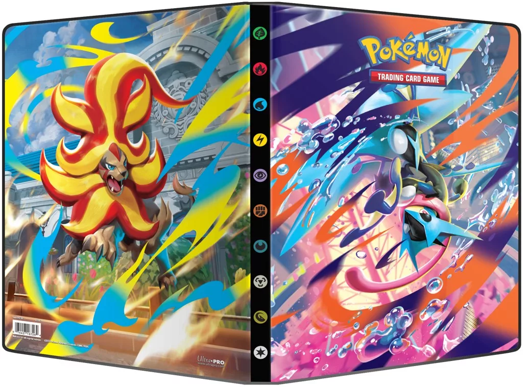 Ultra-Pro: Pokémon - 9-Pocket Portfolio - Mega Evolution - Chaos Rising