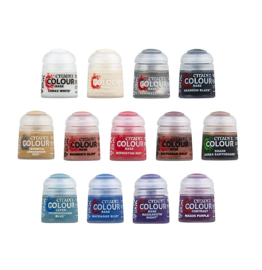 Warhammer 40K Paints + Tools