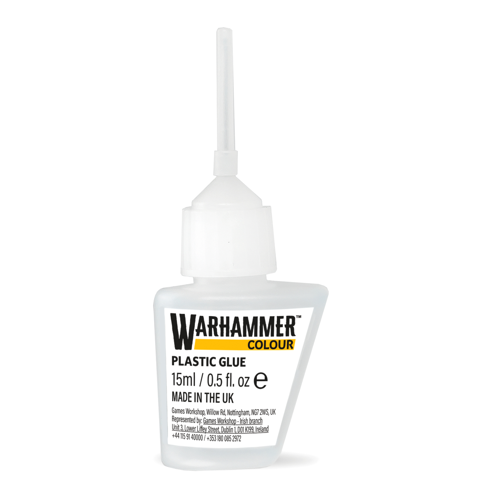 WARHAMMER COLOUR: PLASTIC GLUE 15G