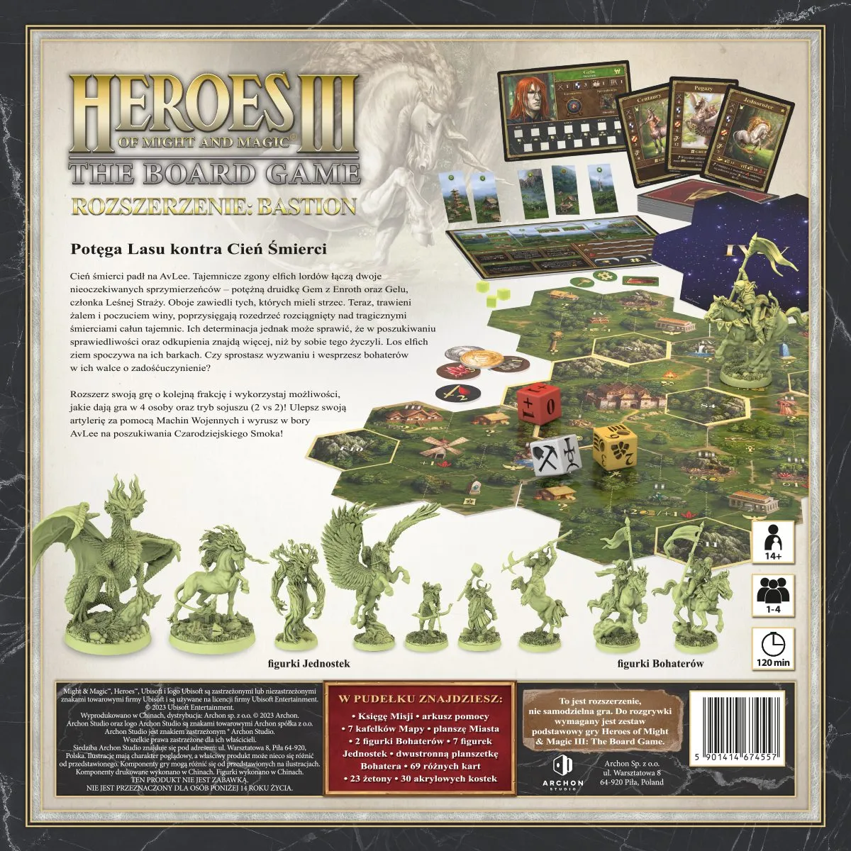 GRA HEROES OF MIGHT AND MAGIC III: BASTION - dodatek (PL) - ARCHON