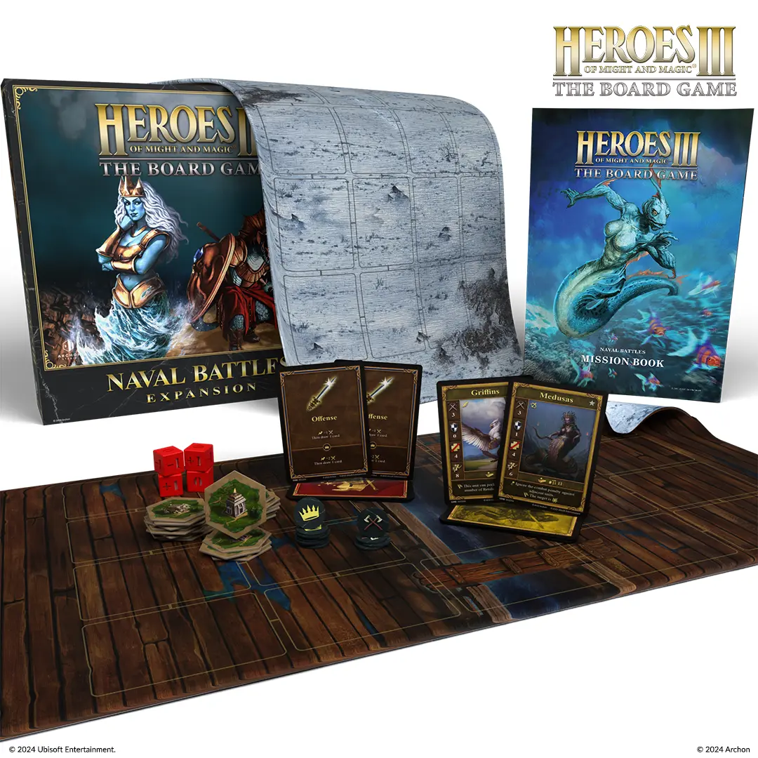 GRA HEROES OF MIGHT AND MAGIC III: BITWY MORSKIE