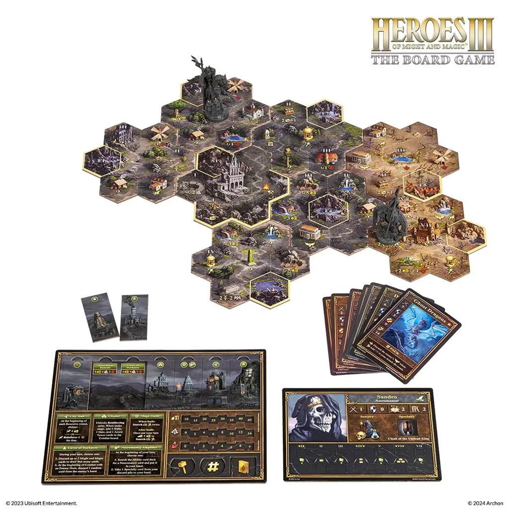 GRA HEROES OF MIGHT AND MAGIC III: GRA PLANSZOWA podstawa (PL) - ARCHON
