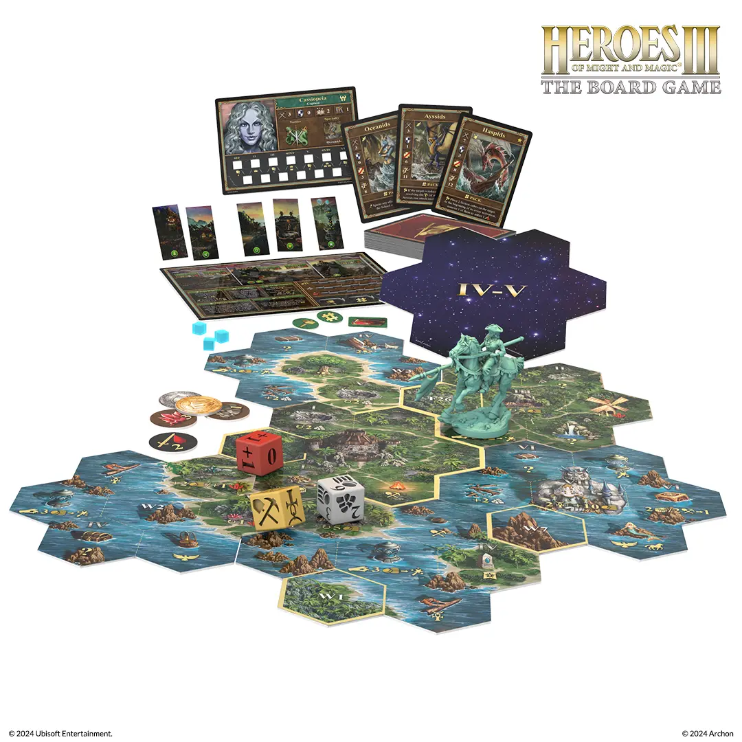 GRA HEROES OF MIGHT AND MAGIC III: PRZYSTAŃ