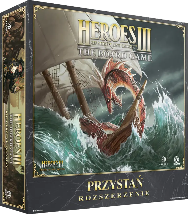 GRA HEROES OF MIGHT AND MAGIC III: PRZYSTAŃ