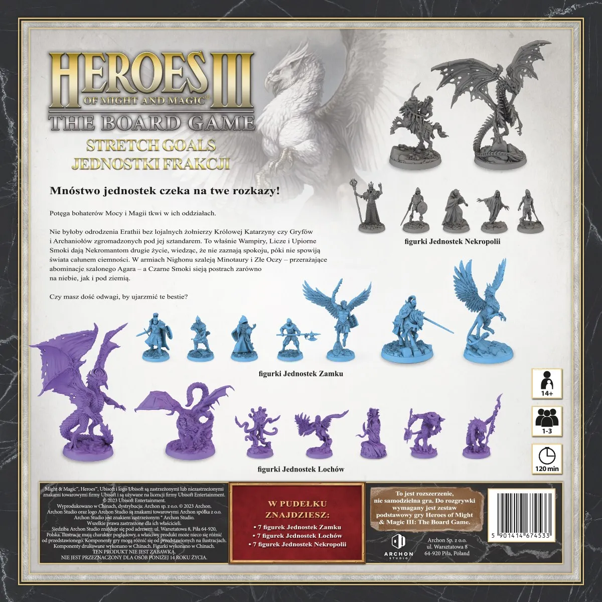 Heroes of Might and Magic III: Stretch Goals - Jednostki Frakcji