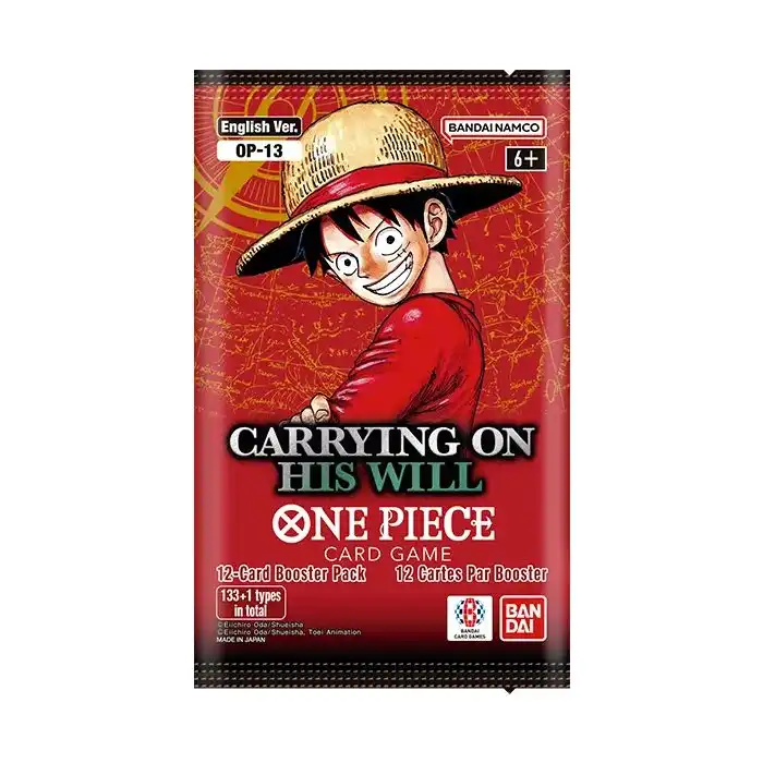 One Piece Card Game - [OP-13] Carrying On His Will - Booster Pack