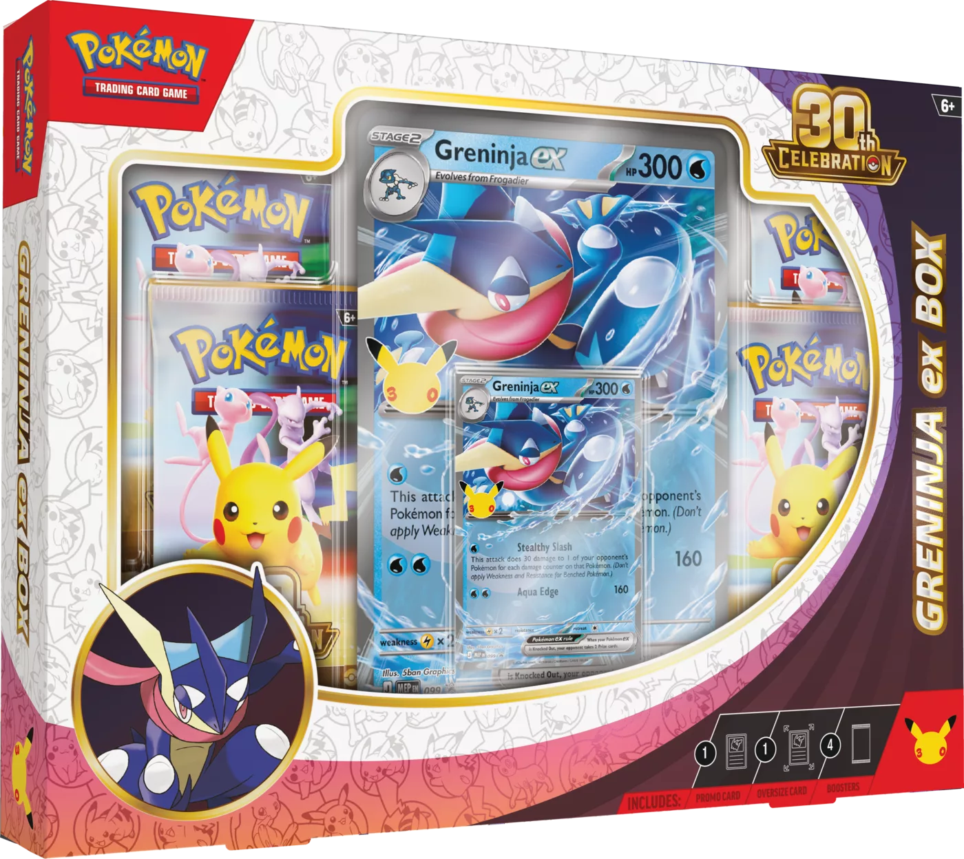 Pokémon TCG: 30th Celebration - Ex Box - Greninja ex