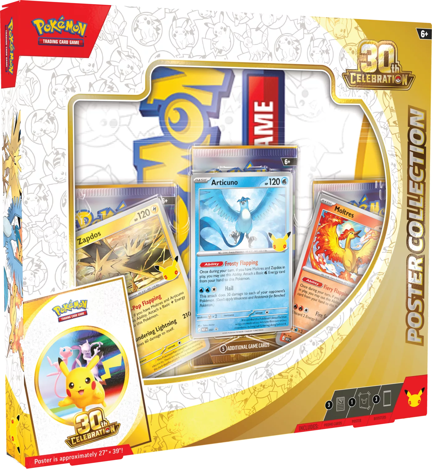 Pokemon TCG: 30th Celebration - Poster Collection