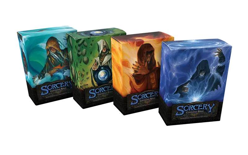 Sorcery: Beta - Preconstructed Deck Display