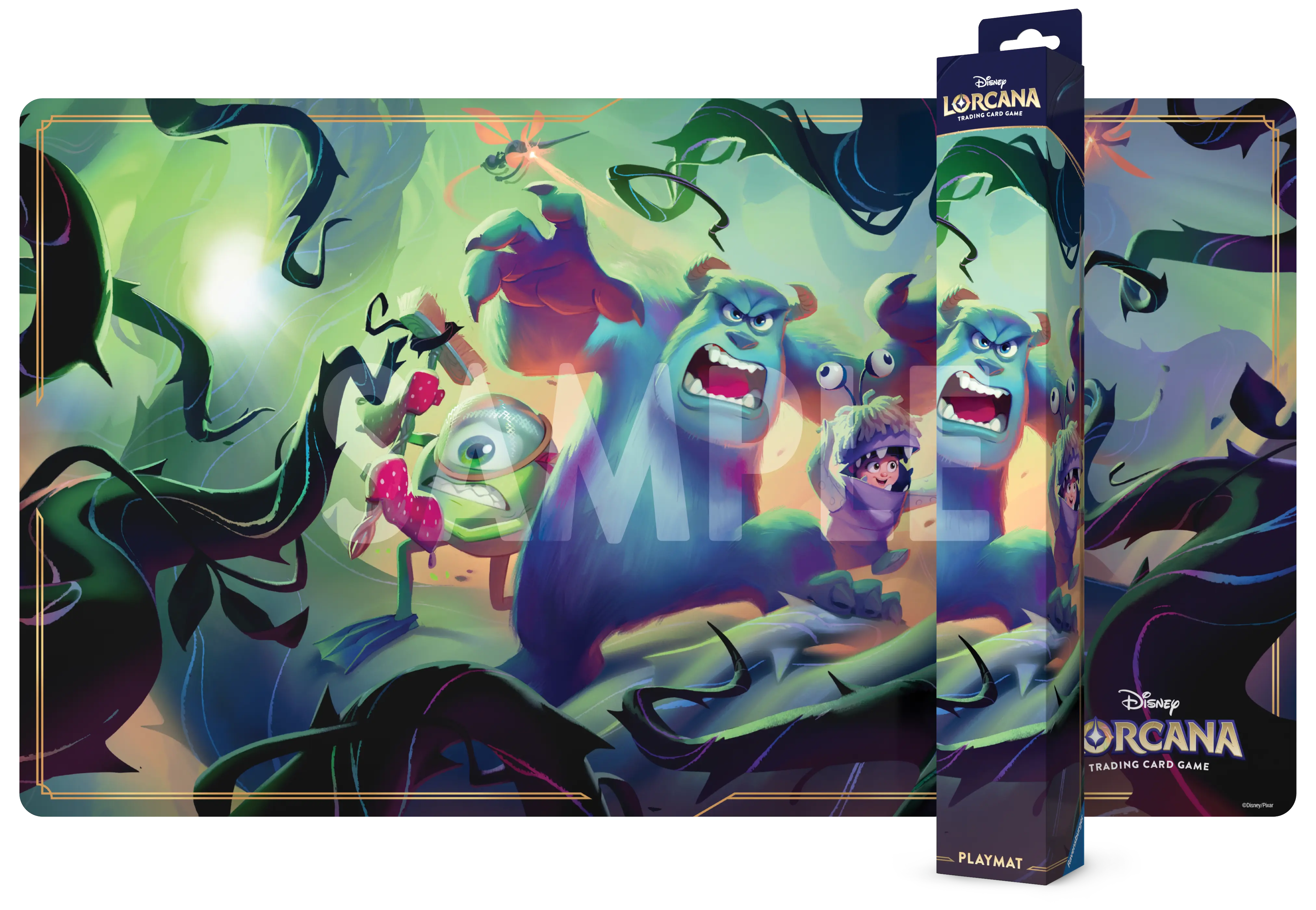 Disney Lorcana: Attack of the Vine! - Monster INC Playmat