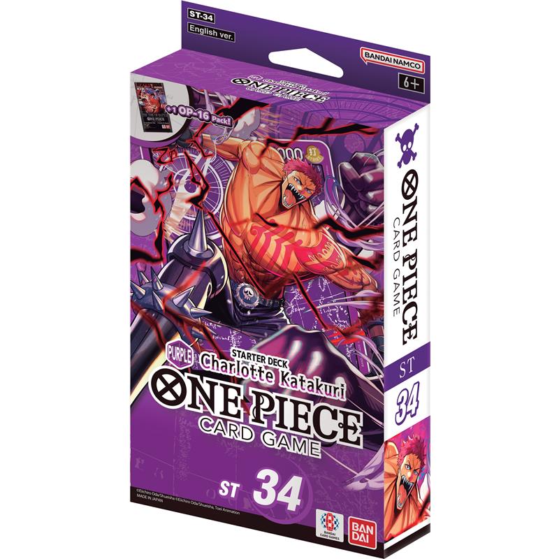 One Piece Card Game - [ST-34] Starter Deck: Purple Charlotte Katakuri