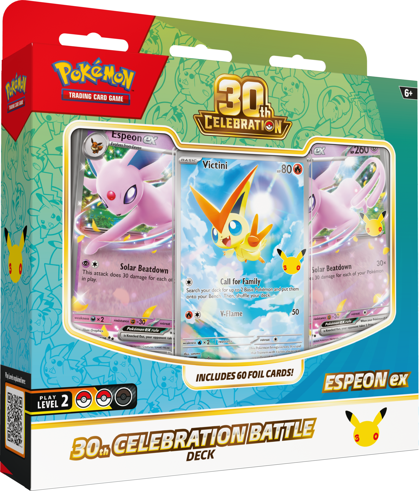 Pokémon TCG: 30th Celebration - Battle Deck - Espeon ex