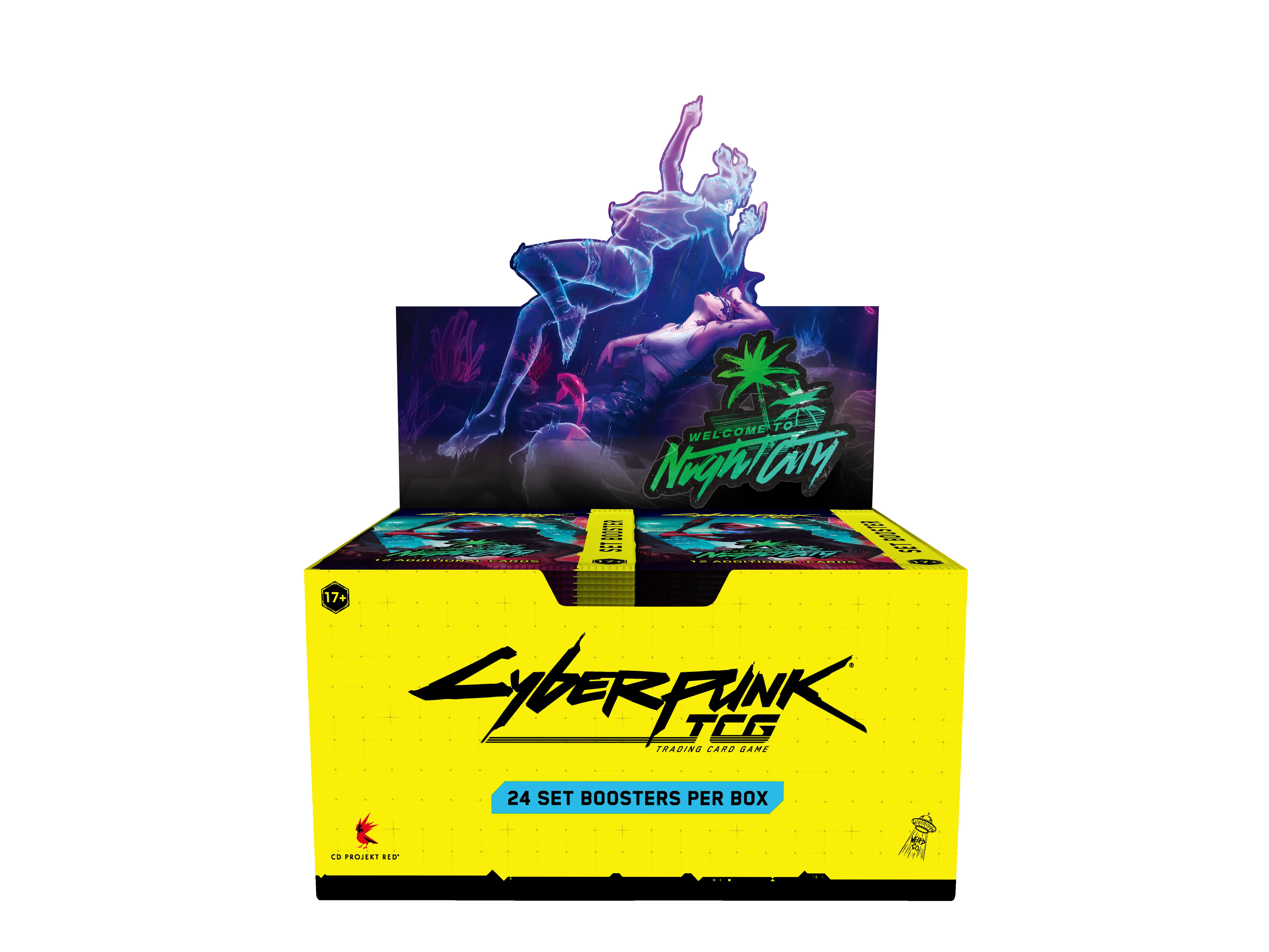 Cyberpunk TCG: WNC - Booster Pack Display