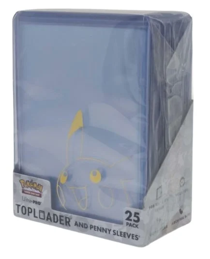 Ultra Pro: Pokémon - Toploader and Penny Sleeves - Pikachu (1 szt.)